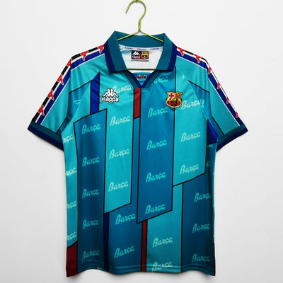 Maillot Rétro FC Barcelone Extérieur 1995/1996 vu de face