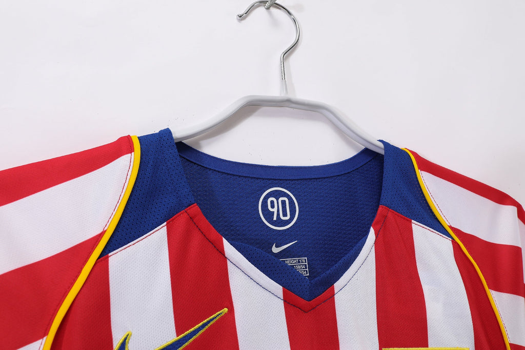 Maillot Rétro Atletico Madrid Domicile 2004/2005