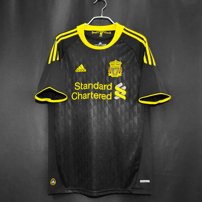 Maillot Rétro Liverpool Third 2010/2011 vu de face