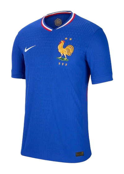 Maillot France Domicile Euro 2024 vu de face