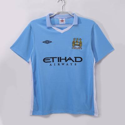 Maillot Rétro Manchester City Domicile 2011/2012 vu de face