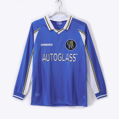 Maillot Rétro Chelsea Domicile 1997/1998 vu de face