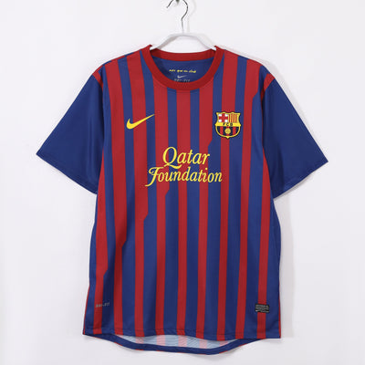 Maillot Rétro FC Barcelone Domicile 2011/2012 vu de face