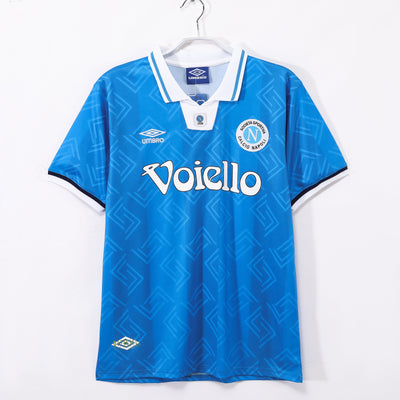 Maillot Rétro Napoli Domicile 1993/1994 vu de face