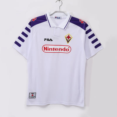 Maillot Rétro Fiorentina Extérieur 1998/1999 vu de face