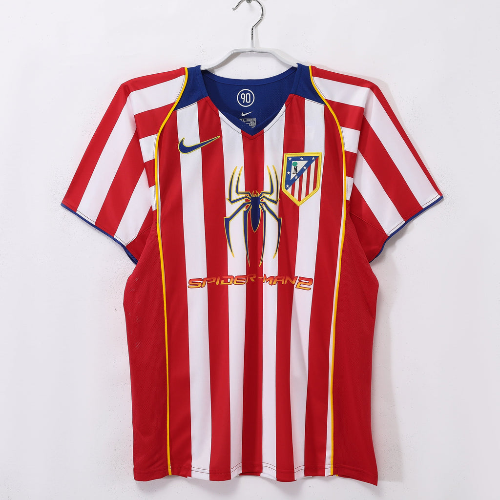 Maillot Rétro Atletico Madrid Domicile 2004/2005