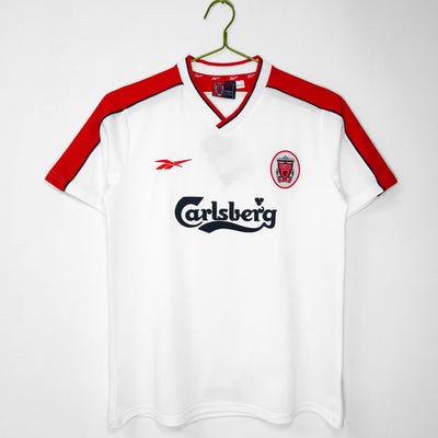Maillot Rétro Liverpool Extérieur 1998/1999 vu de face