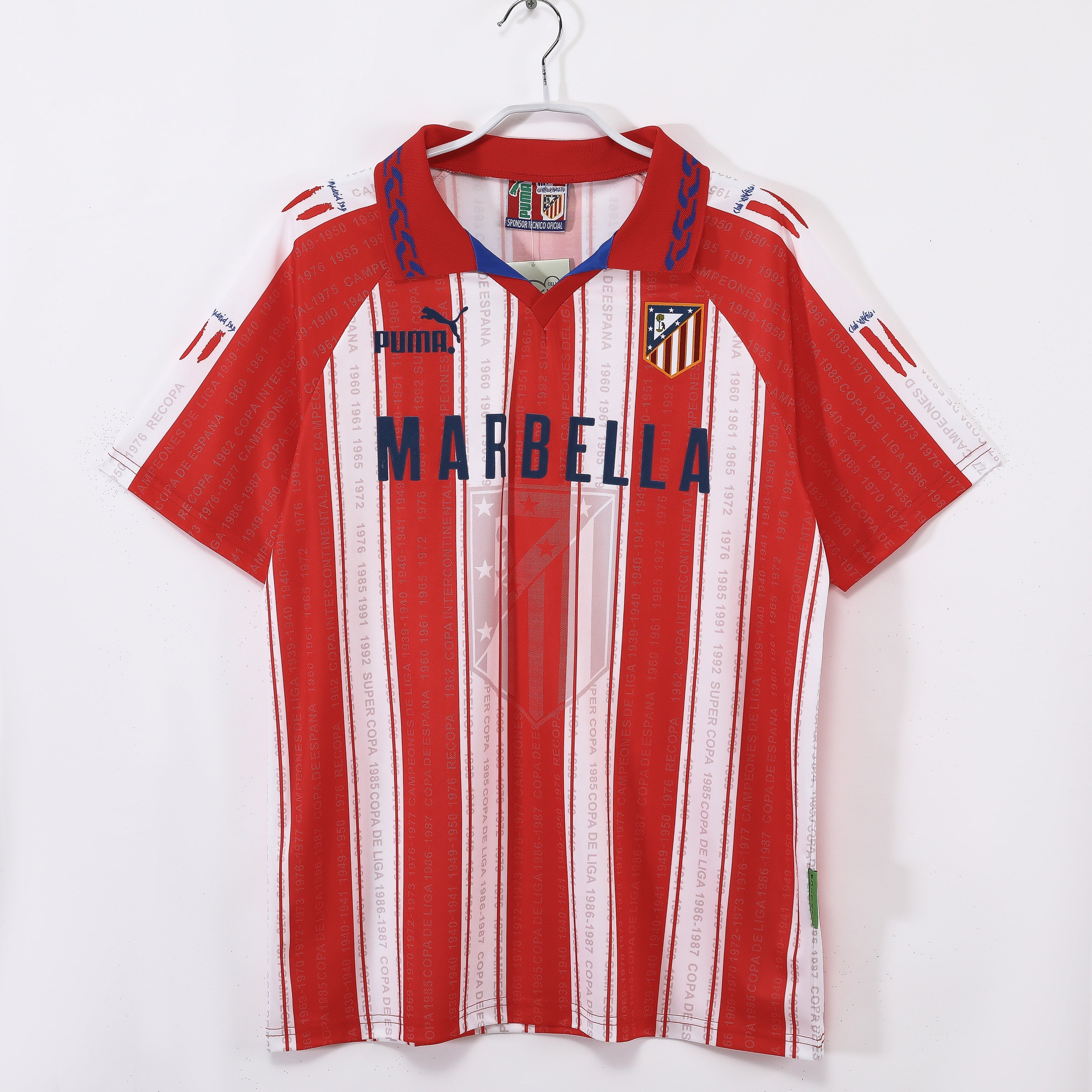 Maillot Retro Atletico Madrid Domicile 1995/1996