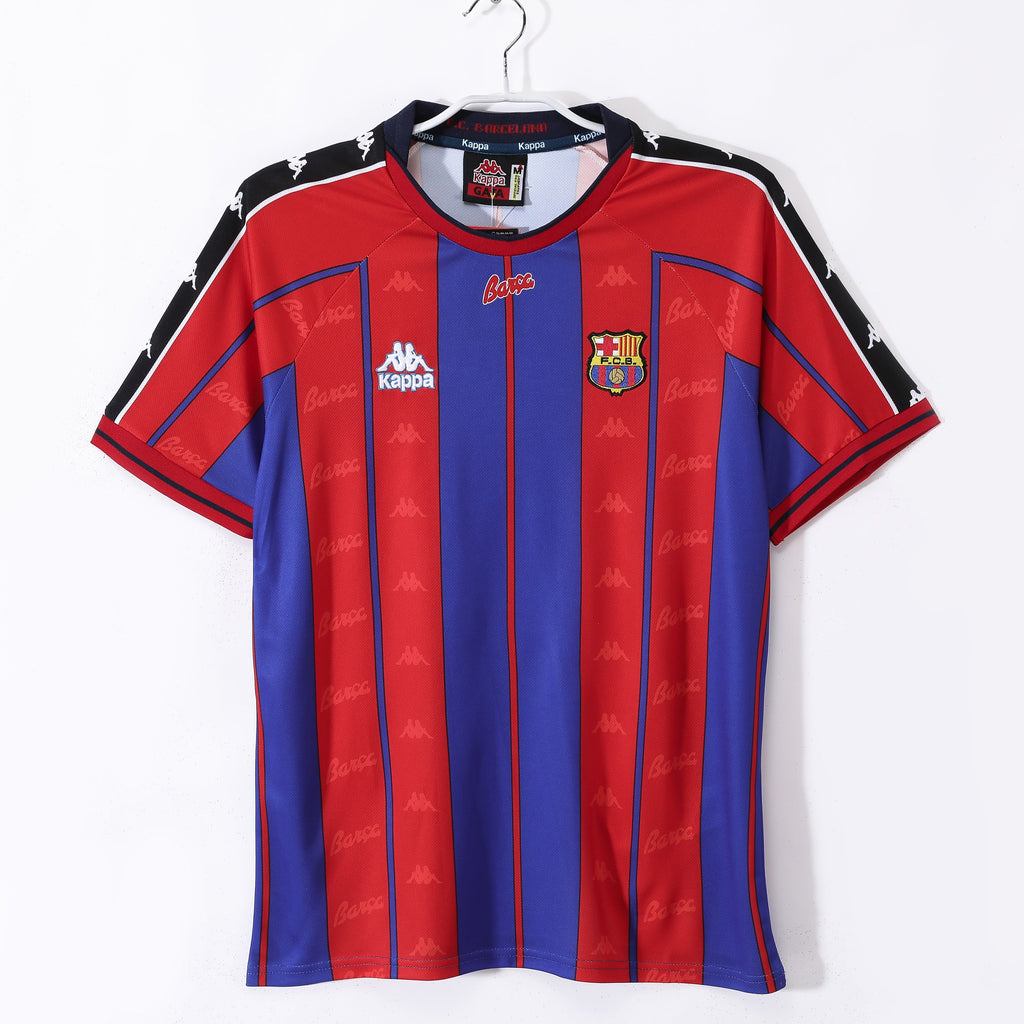Maillot Retro FC Barcelone Domicile 1997/1998