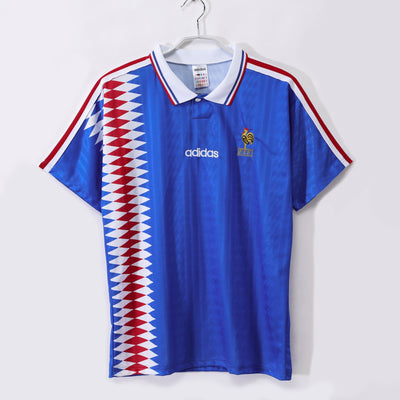 Maillot Rétro France Domicile 1994/1995 vu de face
