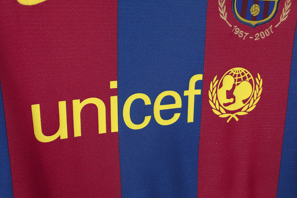 Maillot Retro FC Barcelone Domicile 2007/2008