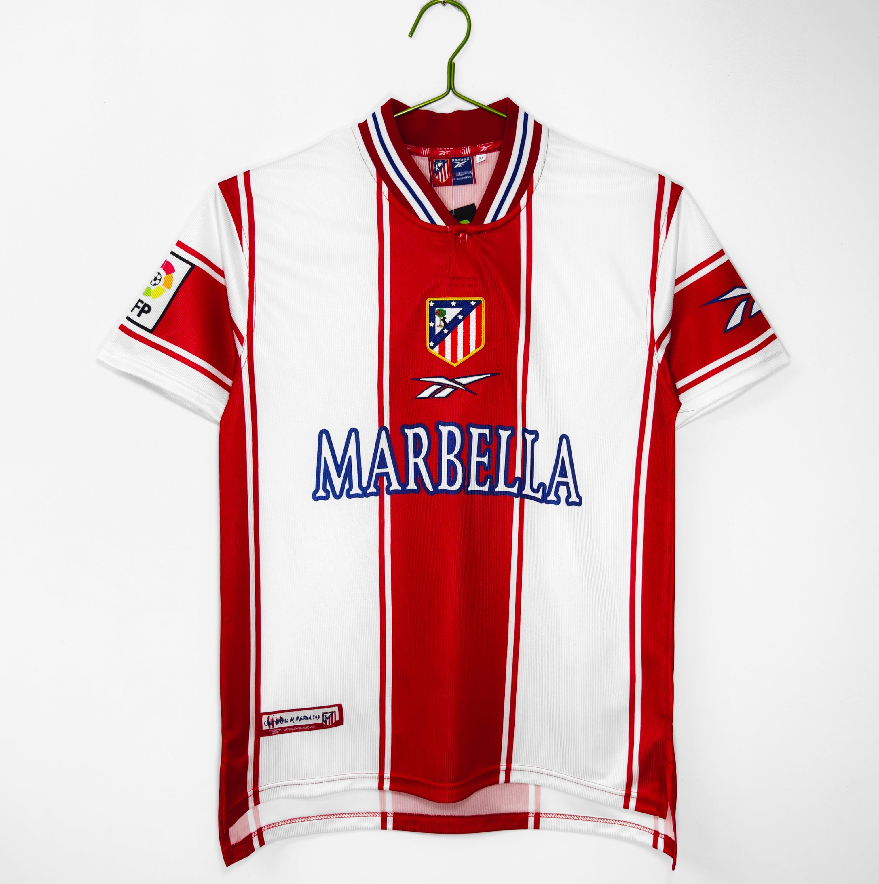 Maillot Retro Atletico Madrid Domicile 1999/2000
