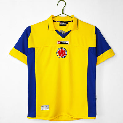 Maillot Rétro Colombie Domicile 2003/2004 vu de face