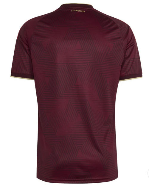 Dos du maillot Venezuela Domicile Coupe du Monde 2026, emplacement du flocage nom et numéro