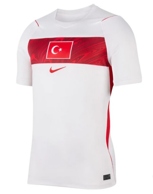 Maillot Turquie Extérieur Coupe du Monde 2026 vu de face