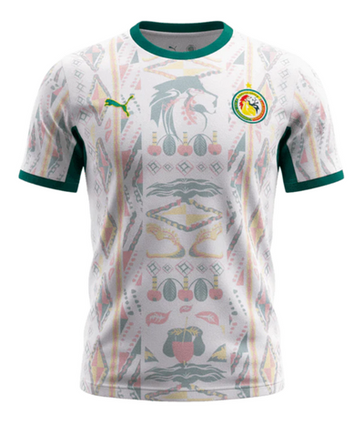 Maillot Sénégal Domicile Coupe du Monde 2026 vu de face