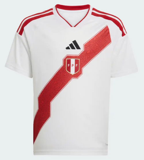 Maillot Pérou Domicile Coupe du Monde 2026 vu de face