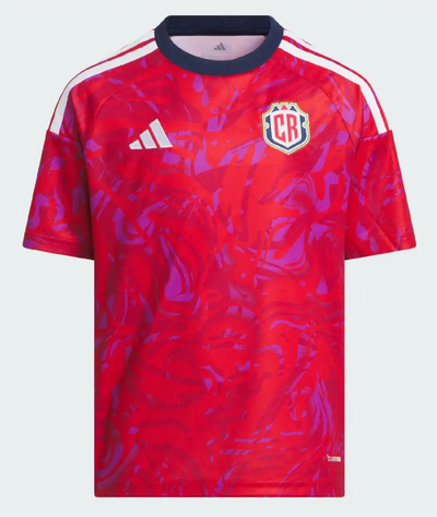 Maillot Costa Rica Domicile Coupe du Monde 2026 vu de face
