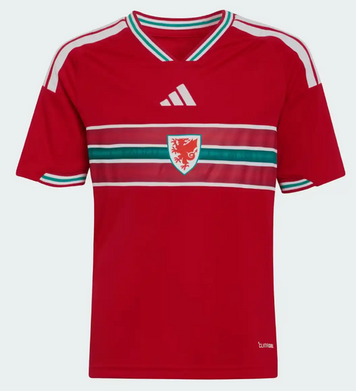 Maillot Pays de Galles Domicile Coupe du Monde 2026 vu de face
