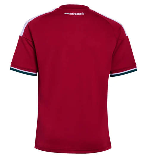 Dos du maillot Hongrie Domicile Coupe du Monde 2026, emplacement du flocage nom et numéro