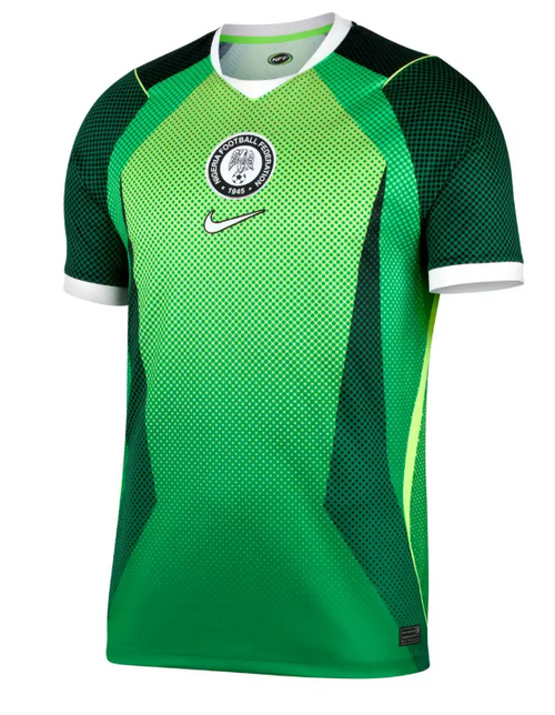 Maillot Nigeria Domicile Coupe du Monde 2026 vu de face