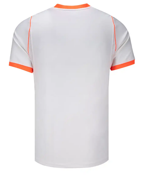 Dos du maillot Pays Bas Extérieur Coupe du Monde 2026, emplacement du flocage nom et numéro