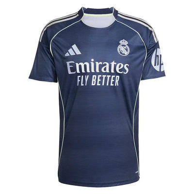 Maillot Real Madrid Extérieur 2025/2026 vu de face