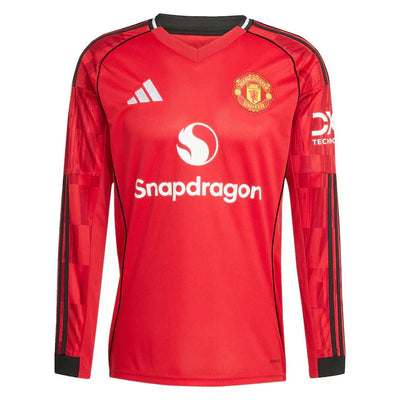 Maillot Manchester United Domicile Manches Longues 2025/2026