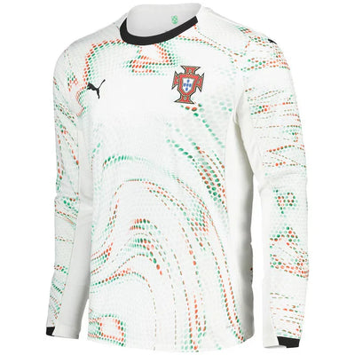 Maillot Portugal Extérieur Manches Longues 2025/2026 vu de face