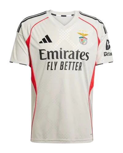 Maillot Benfica Extérieur 2025/2026 vu de face