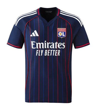 Maillot OL Extérieur 2025/2026 vu de face