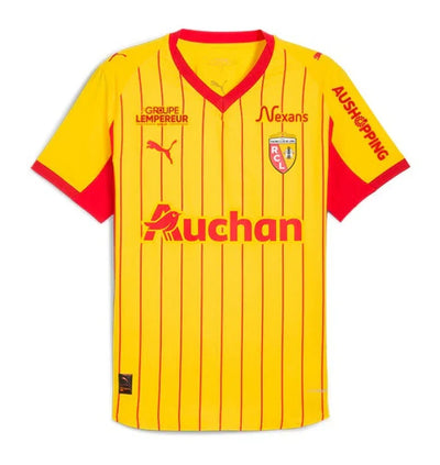 Maillot RC Lens Domicile 2025/2026 vu de face