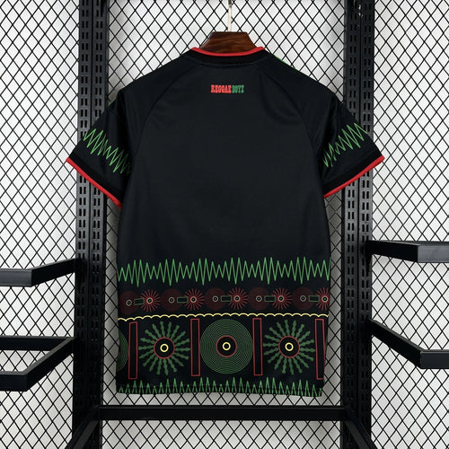 Dos du maillot Jamaïque Extérieur Coupe du Monde 2026, emplacement du flocage nom et numéro