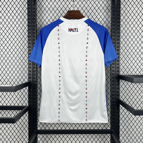 Dos du maillot Haïti Coupe du Monde 2026, emplacement du flocage nom et numéro