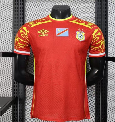 Maillot Congo Coupe du Monde 2026 vu de face