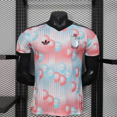 Maillot Belgique Extérieur Coupe du Monde 2026 vu de face