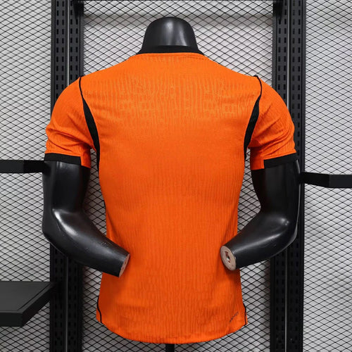 Dos du maillot Pays Bas Domicile Coupe du Monde 2026, emplacement du flocage nom et numéro