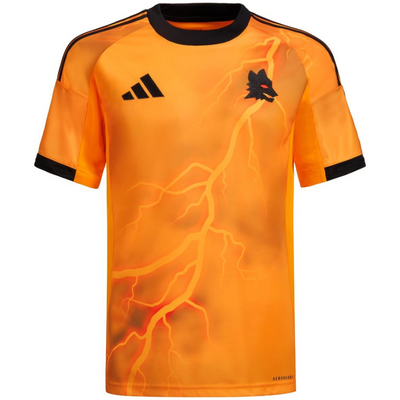 Maillot AS Rome Extérieur 2025/2026 vu de face
