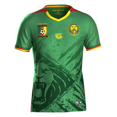 Maillot Cameroun Domicile 2025/2026 vu de face
