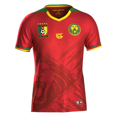Maillot Cameroun Extérieur CAN 2026 vu de face