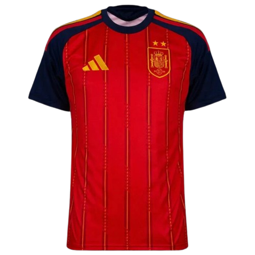 Maillot Espagne Domicile Coupe du Monde 2026 Deux Étoiles