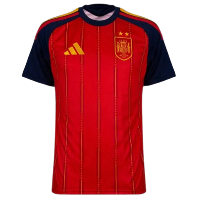 Maillot Espagne Domicile Coupe du Monde 2026 Deux Étoiles