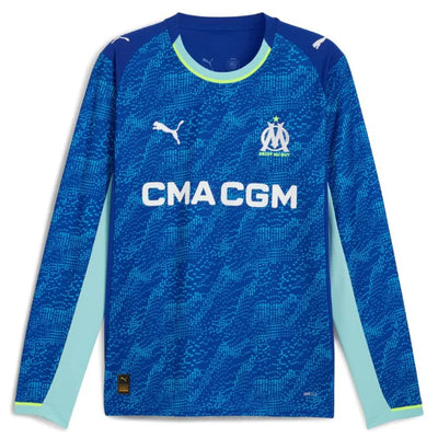 Maillot Marseille OM Third Manches Longues Homme 2025 2026 vu de face