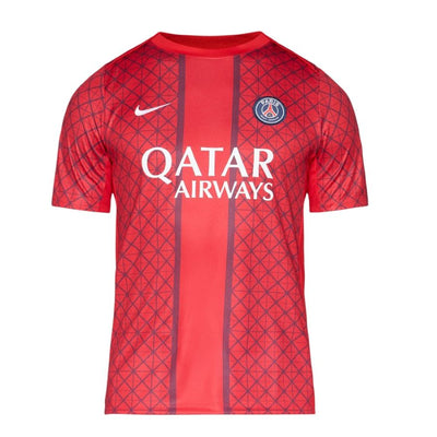 Maillot Paris SG Pre Match 2025/2026 vu de face