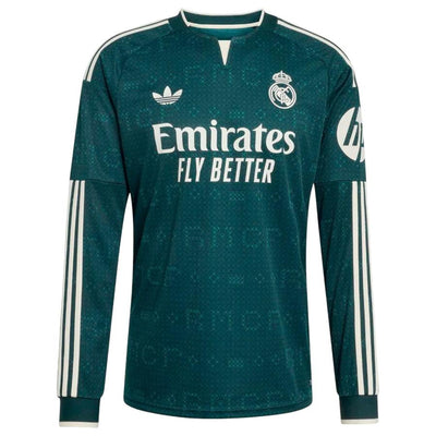 Maillot Real Madrid Exterieur Manches Longues 2026/2027