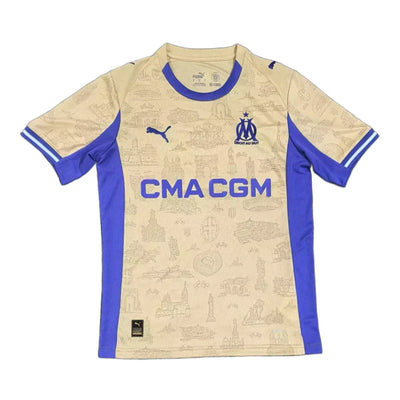 Maillot OM Fourth 2025/2026 vu de face