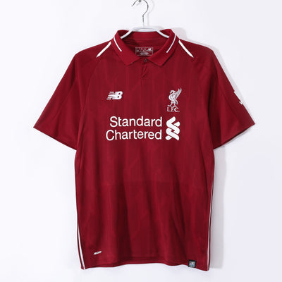 Maillot Rétro Liverpool Domicile 2018/2019 vu de face