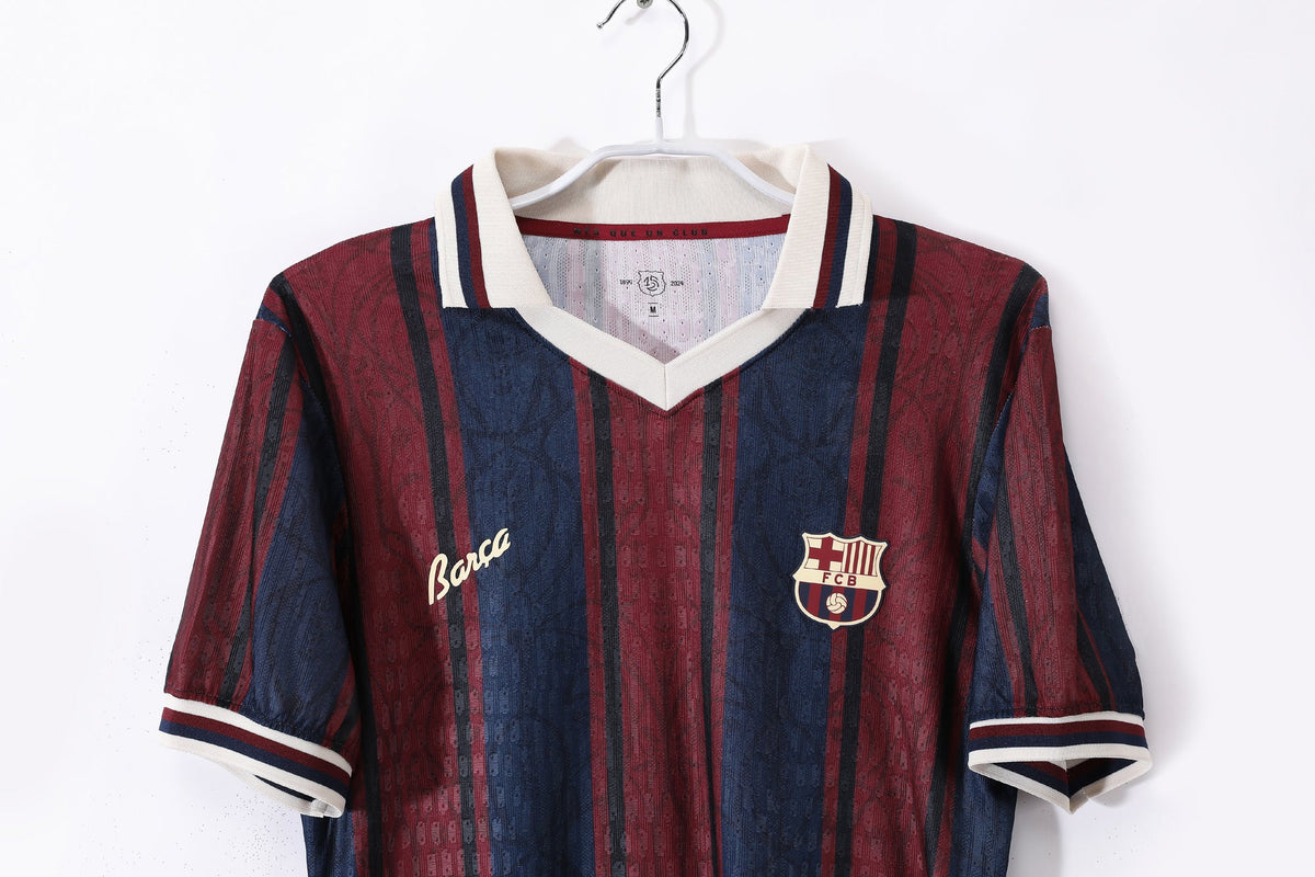 Maillot Retro FC Barcelone Domicile 125ans
