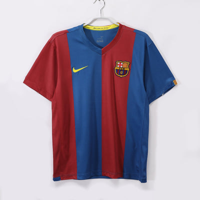 Maillot Rétro FC Barcelone Domicile 2006/2007 vu de face