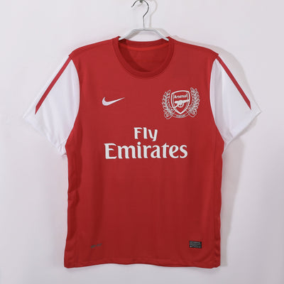 Maillot Rétro Arsenal Domicile 2011/2012 vu de face